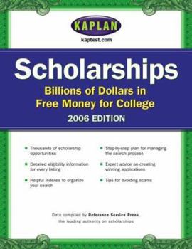 Paperback Kaplan Scholarships 2006 Book