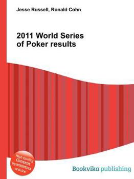 Paperback 2011 World Series of Poker Results Book