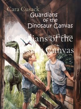 Hardcover Guardians of the Dinosaur Canvas [Large Print] Book