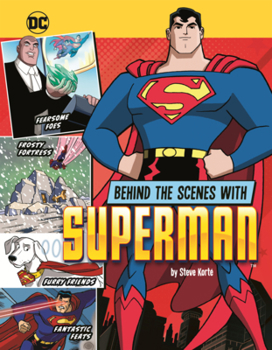 Library Binding Behind the Scenes with Superman Book