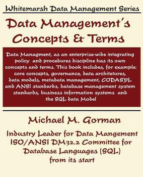 Paperback Data Management's Concepts & Terms Book