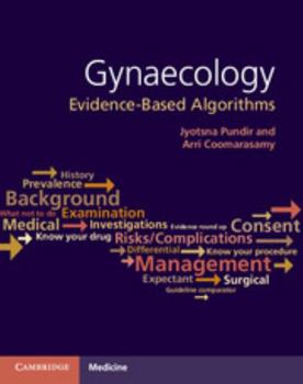 Paperback Gynaecology: Evidence-Based Algorithms Book