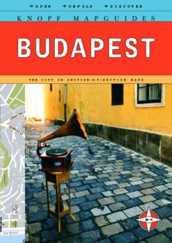 Paperback Knopf Mapguide Budapest Book