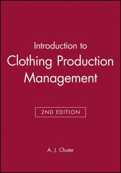 Paperback Introduction to Clothing Production Management Book