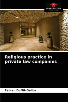Paperback Religious practice in private law companies Book