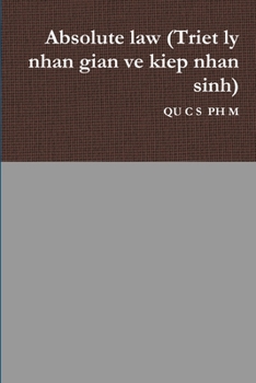 Paperback Absolute law (Triet ly nhan gian ve kiep nhan sinh) [Vietnamese] Book
