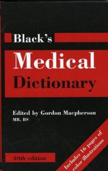 Hardcover Black's Medical Dictionary Book