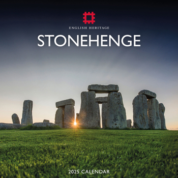 Calendar 2025 English Heritage Stonehenge Wall Calendar: Plastic Free Packaging Book