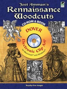 Paperback Jost Amman's Renaissance Woodcuts CD-ROM and Book