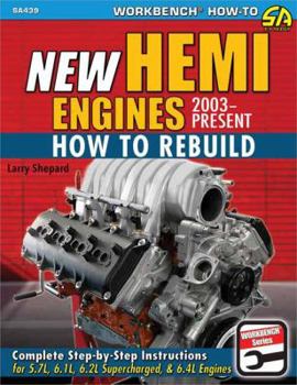 Paperback New Hemi Engines 2003-Present: How to Rebuild Book