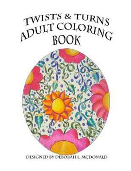 Paperback Twists & Turns Adult Coloring Book