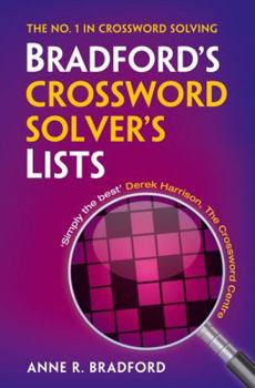 Paperback Bradford's Crossword Solver's Lists Book