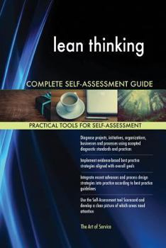 Paperback lean thinking Complete Self-Assessment Guide Book