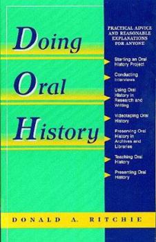 Paperback Doing Oral History Book