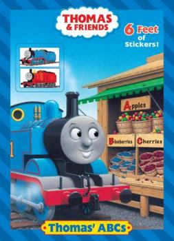 Paperback Thomas' ABCs (Color Plus Sticker Roll) Book