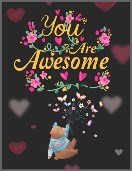 You are Awesome: Teddy Bear & Calendar, Daily Weekly Planner with Monthly quick-view/over view with 2020 Planner