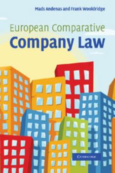 Paperback European Comparative Company Law Book