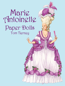 Paperback Marie Antoinette Paper Dolls Book