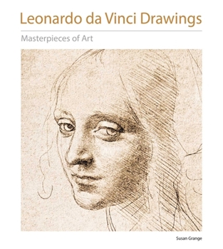 Hardcover Leonardo Da Vinci Drawings Masterpieces of Art Book