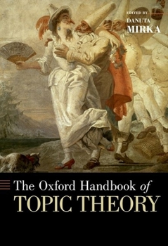 Paperback Oxford Handbook of Topic Theory Book