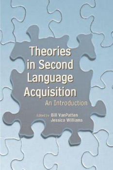Paperback Theories in Second Language Acquisition: An Introduction Book