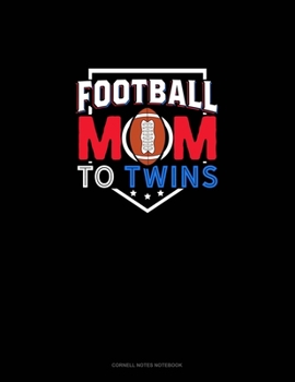 Paperback Football Mom To Twins: Cornell Notes Notebook Book