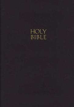 Hardcover Holy Bible: King James Version, Black, Giant Print Reference Edition Book