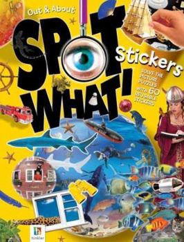 Paperback Out and About Spot What! Stickers (Spot What! Sticker Books) Book