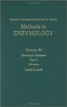 Hardcover Proteolytic Enzymes, Part C (Volume 80) (Methods in Enzymology, Volume 80) Book