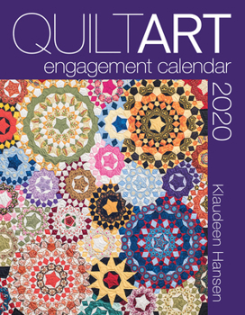 Spiral-bound 2020 Quilt Art Engagement Calendar Book