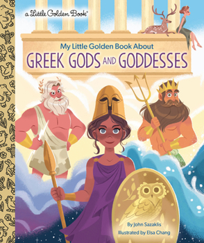 Hardcover My Little Golden Book about Greek Gods and Goddesses Book