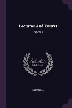 Paperback Lectures And Essays; Volume 2 Book