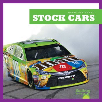 Library Binding Stock Cars Book