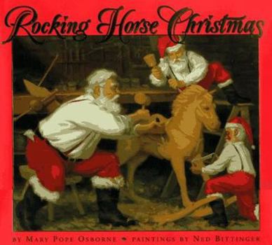 Hardcover Rocking Horse Christmas Book