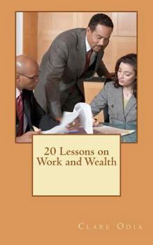Paperback 20 Lessons on Work and Wealth Book
