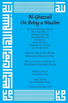 Paperback Al-Ghazzali on Being a Muslim Book