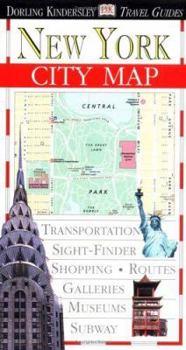 Map Eyewitness Travel City Map to New York City Book