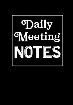 Daily Meeting Notes: Coworker Notebook, Sarcastic Humor, Funny Gag Gift Work, Boss, Colleague, Employee, HR, Office Journal Meeting Logbook (employee appreciation gifts)