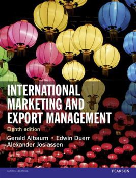 Paperback International Marketing and Export Management Book