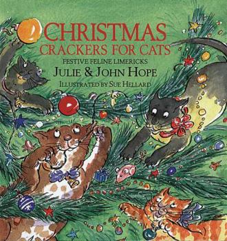 Paperback Christmas Crackers for Cats: Festive Feline Limericks Book