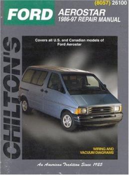 Paperback Ford Aerostar, 1986-97 Book