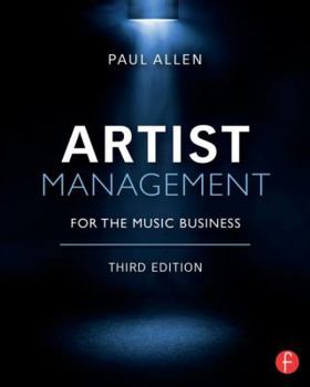 Paperback Artist Management for the Music Business Book