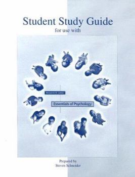 Paperback Student Study Guide for Use with Essentials of Psychology Book