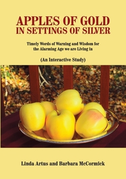 Paperback Apples of Gold in Settings of Silver [Large Print] Book