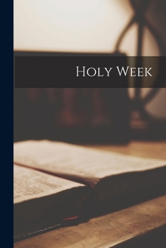 Paperback Holy Week Book