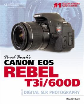 Paperback David Busch's Canon EOS Rebel T3i/600d Guide to Digital Slr Photography Book