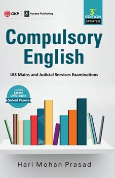 Paperback Compulsory English for IAS Mains & Judicial Services Examinations 2020 Book