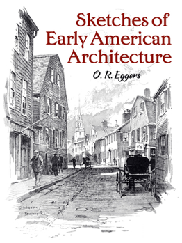 Paperback Sketches of Early American Architecture Book