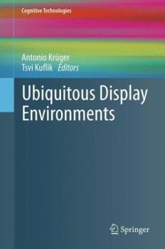 Hardcover Ubiquitous Display Environments Book