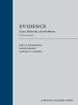 Hardcover Evidence: Cases, Materials, and Problems Book